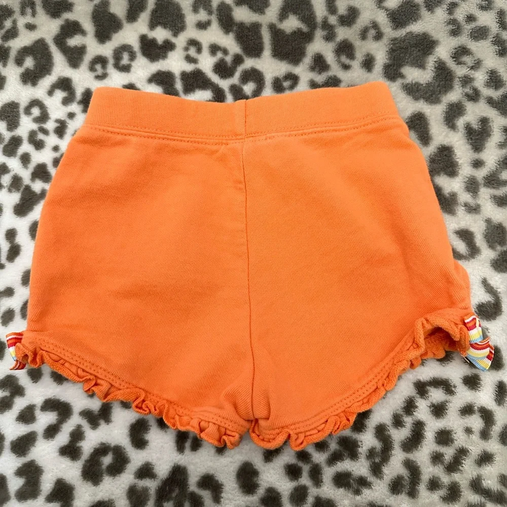 Gymboree Knit Shorts in Orange Size 12-18 Months